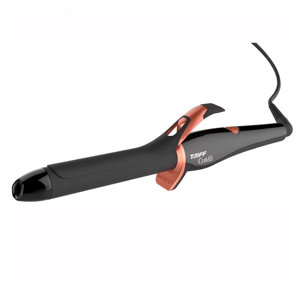 Modelador de Cachos Taiff Curves 1" 2,5 cm com Cabo Giratório Preto 210°C - Bivolt - 1