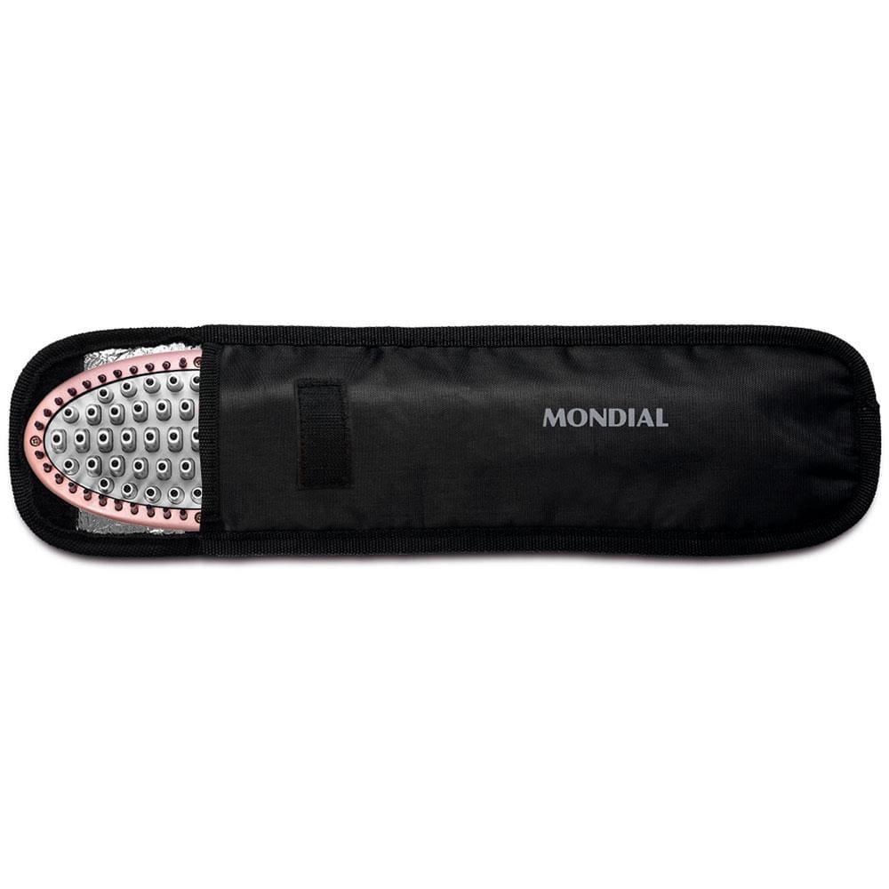 Escova Alisadora Mondial EA02 Golden Rose com Emissão de Íons e Cabo Giratório 230°C - Bivolt - 8