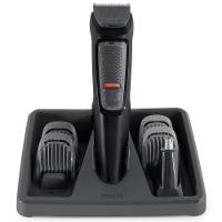 Aparador de Pelos Philips Multigroom Series 3000 6 em 1 MG3711/15 Sem Fio Preto - Bivolt