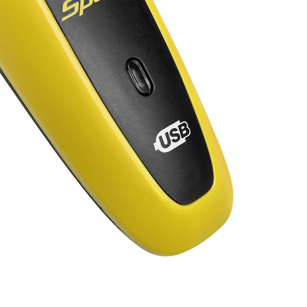Aparador de Pelos Gama Italy Multi-Styler GCX623 Sport USB Bivolt - Amarelo/Preto - 7
