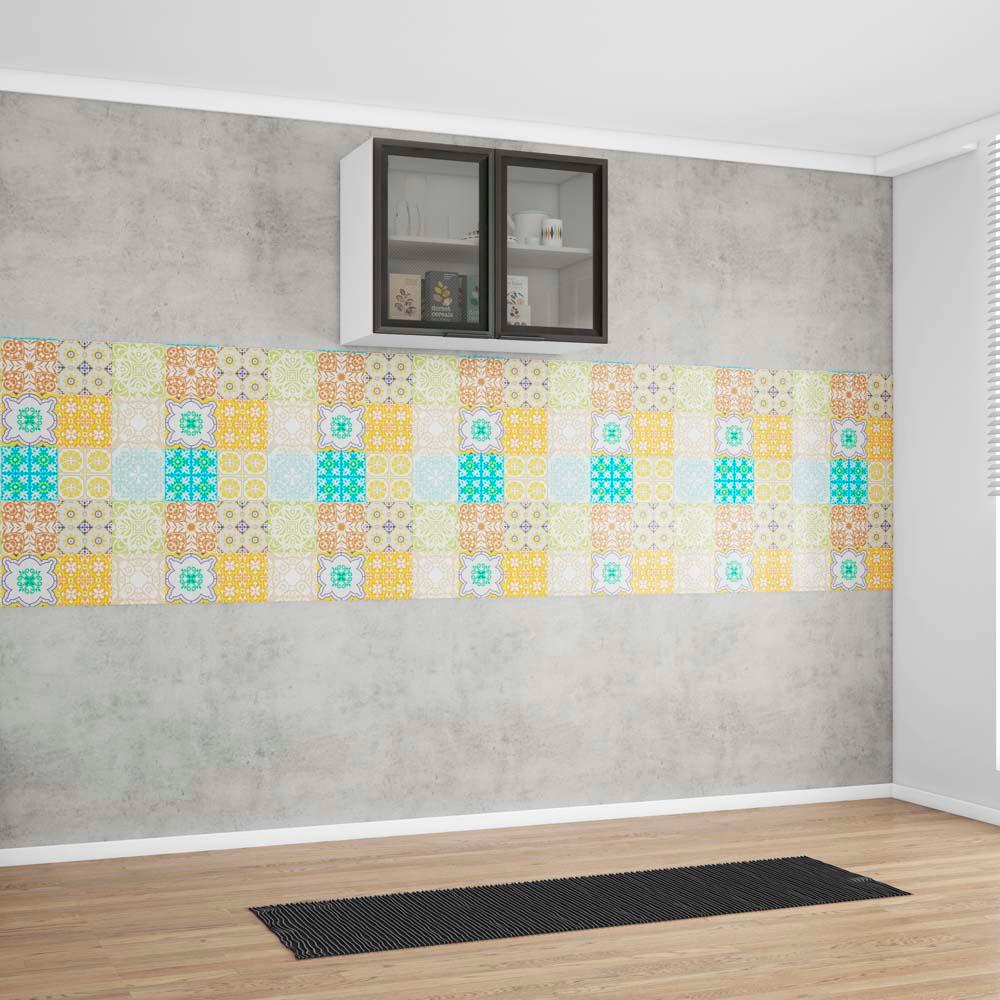 Cozinha Completa Bartira Rubi com 7 Portas e 5 Gavetas - 280cm de largura - 8