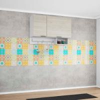 Cozinha Completa Bartira Rubi com 7 Portas e 5 Gavetas - 280cm de largura