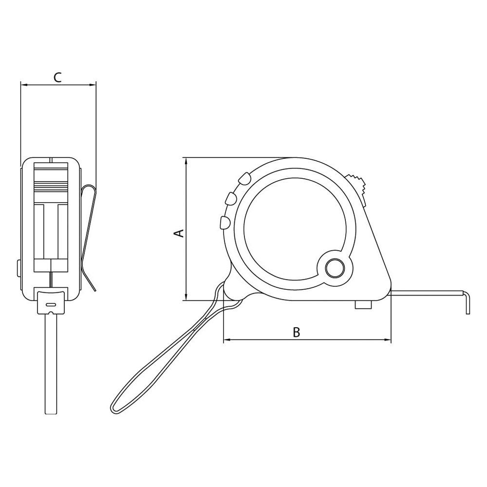 Trena 5 Metros Tramontina - Amarelo - 3