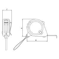 Trena 5 Metros Tramontina - Amarelo - 3