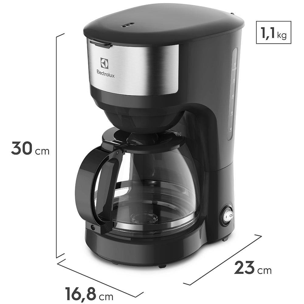 Cafeteira Elétrica Electrolux Efficient ECM20 30 Xícaras Aço Inox Escovado/Preto - 5