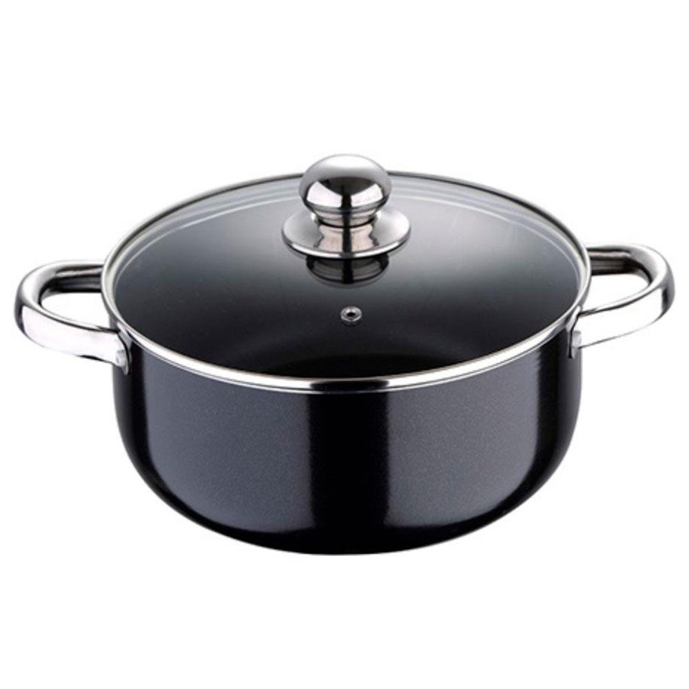 Caçarola Bergner Pixel Pro em Alumínio Prensado - 24 cm - 1