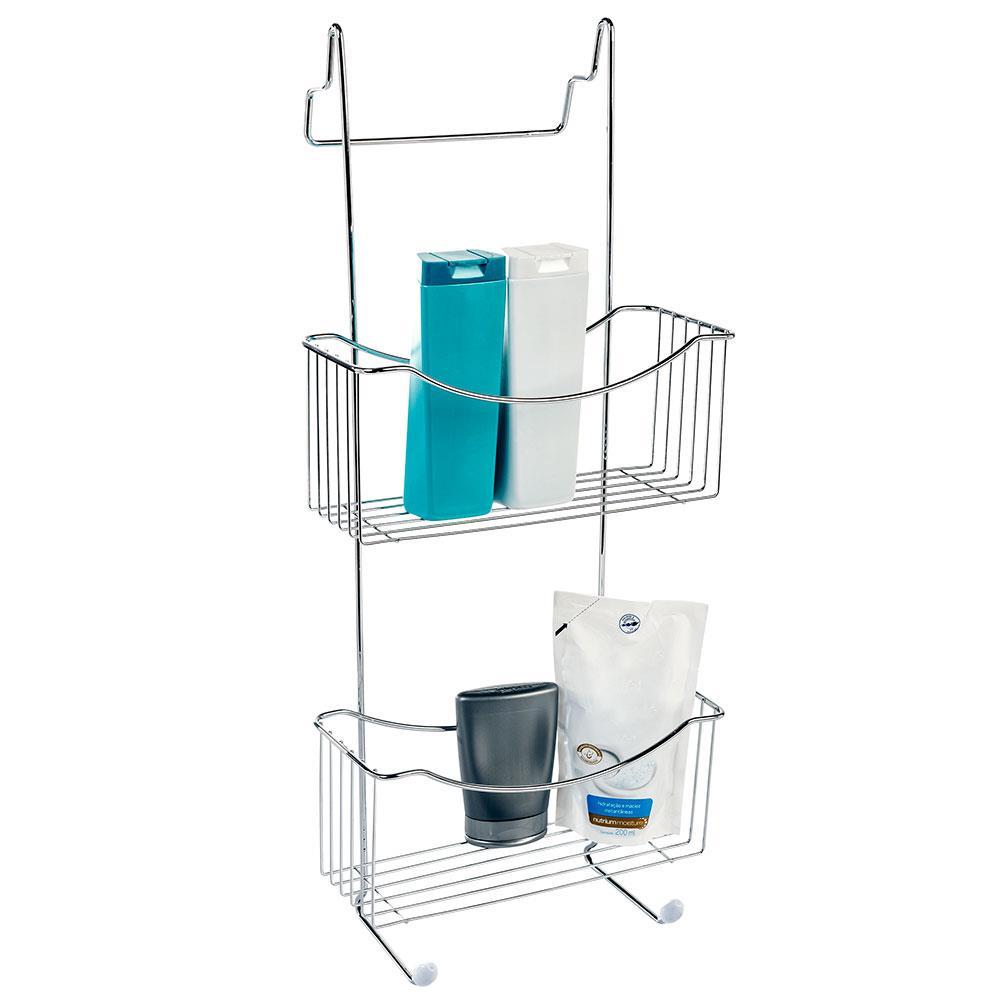 Porta Acessórios de Banheiro para Box Utimil CR448 - Cromado - 1