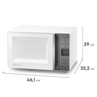 Micro-ondas Electrolux Efficient ME23B Função Manter Aquecido Desidratar Branco 23L - 7