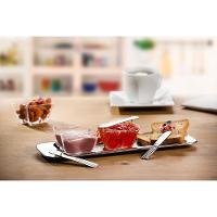 Petisqueira com 3 Potes Forma Vision e 3 Espátulas - 7 Peças - 3