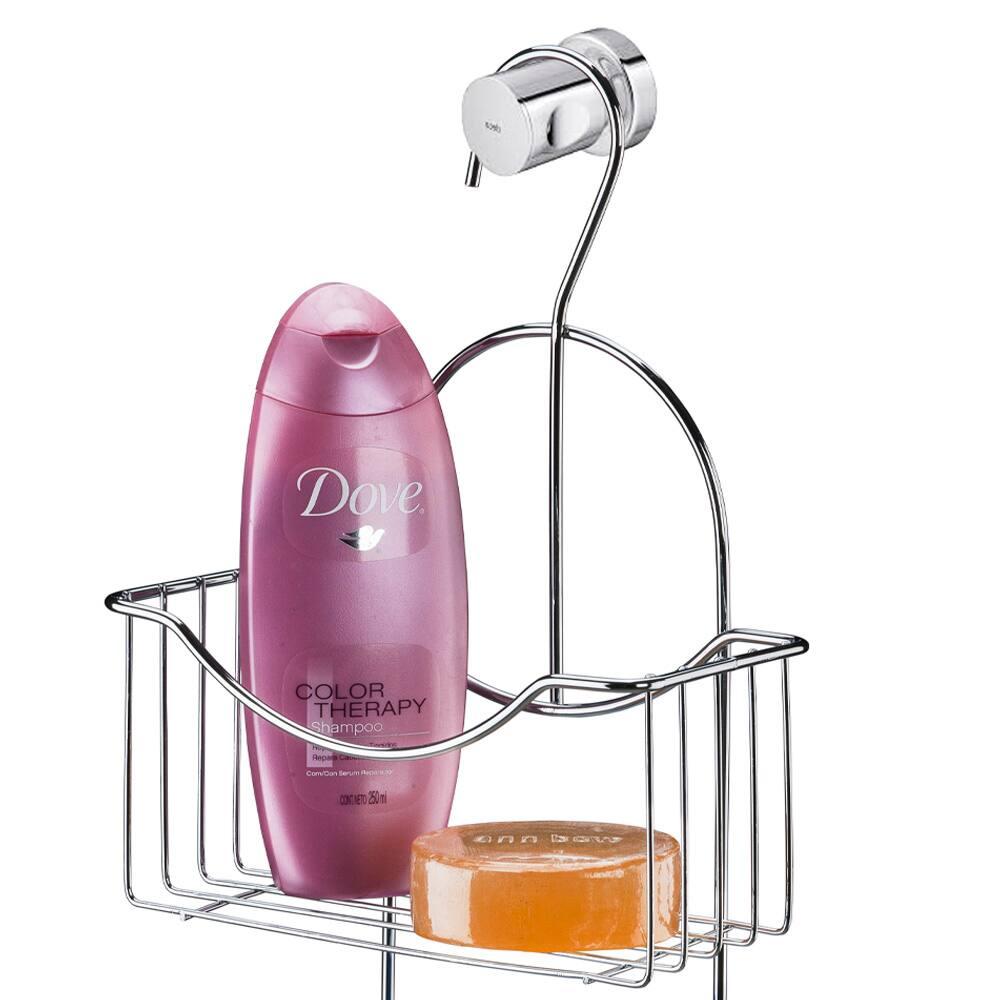 Porta Utensílios de Banheiro para Registro Utimil em Aço Cromado - 2