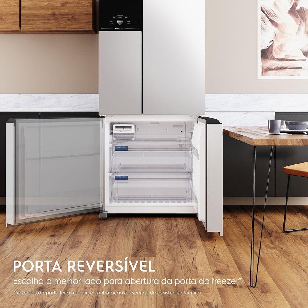 Geladeira Electrolux Multidoor Efficient IM8 Frost Free Branca com Tecnologia Inverter e AutoSense - 590 litros - 6