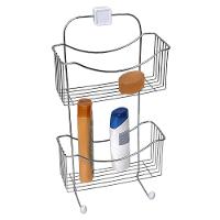 Porta Utensílios de Parede para Banheiro Utimil em Aço Cromado - 1