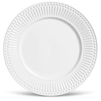 Aparelho de Jantar 18 Peças Porto Brasil Roma em Cerâmica Feldspática - Branco - 2