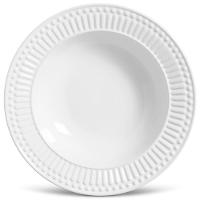 Aparelho de Jantar 18 Peças Porto Brasil Roma em Cerâmica Feldspática - Branco - 3