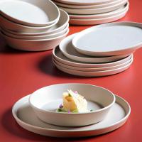 Conjunto com 6 Pratos Fundos Porto Brasil Neo Vit em Stoneware 19,5 cm – Cinza - 5