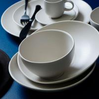 Conjunto com 6 Pratos Fundos Porto Brasil Coup Vit em Stoneware 20,3 cm – Cinza - 3