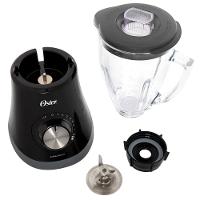 Liquidificador Oster Super Chef Preto com Copo de Vidro 750W e 8 Velocidades - 8