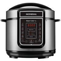 Panela de Pressão Elétrica Mondial 5L Digital Master Cooker PE-38 5L Preta - 1