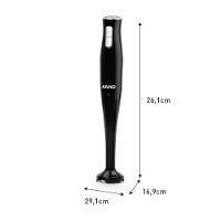 Mixer Arno Turbomix Pro 3 em 1 MX31 400W – Preto - 9