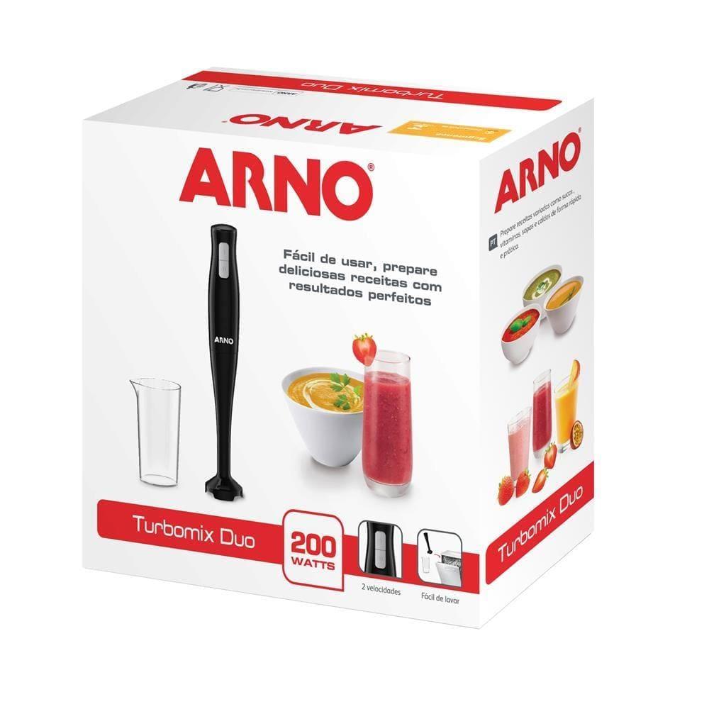 Mixer Arno Turbomix DUO MX21 200W – Preto - 4