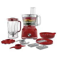 Multiprocessador de Alimentos Philco 9 em 1 PMP1600V com 1400W – Vermelho - 2