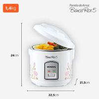 Panela Elétrica de Arroz Mondial Bianca Rice NPE-05 5 Xícaras - Branca - 7