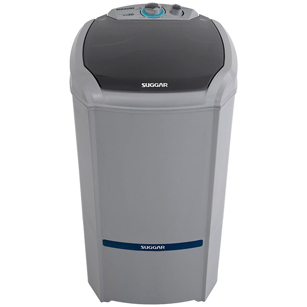 Tanquinho de Roupas 20kg Suggar Lavamax Eco LE2001/2002PR com 6 Programas de Lavagem – Prata - 1