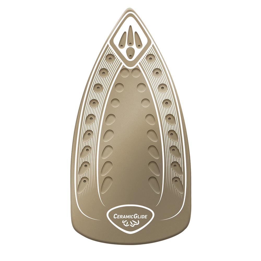 Ferro de Passar a Vapor Arno Smartgliss FSC1 Inteligente com Spray, Base Cerâmica e Desligamento Automático - Cinza/Verde - 4