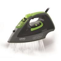 Ferro de Passar a Vapor Arno Smartgliss FSC1 Inteligente com Spray, Base Cerâmica e Desligamento Automático - Cinza/Verde - 2
