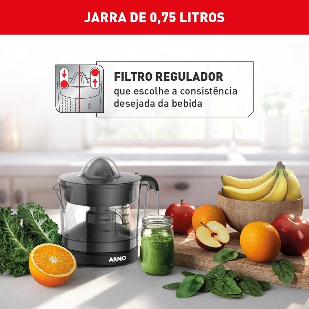 Espremedor de Frutas Arno Suco Express CP31 40W – Preto - 6