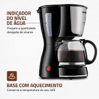 Cafeteira Elétrica Mondial Dolce Arome Inox C-30 18 Xícaras - Preta - 5