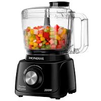 Mini Processador de Alimentos Mondial Turbo Pratic MP-16 300W - Preto - 1