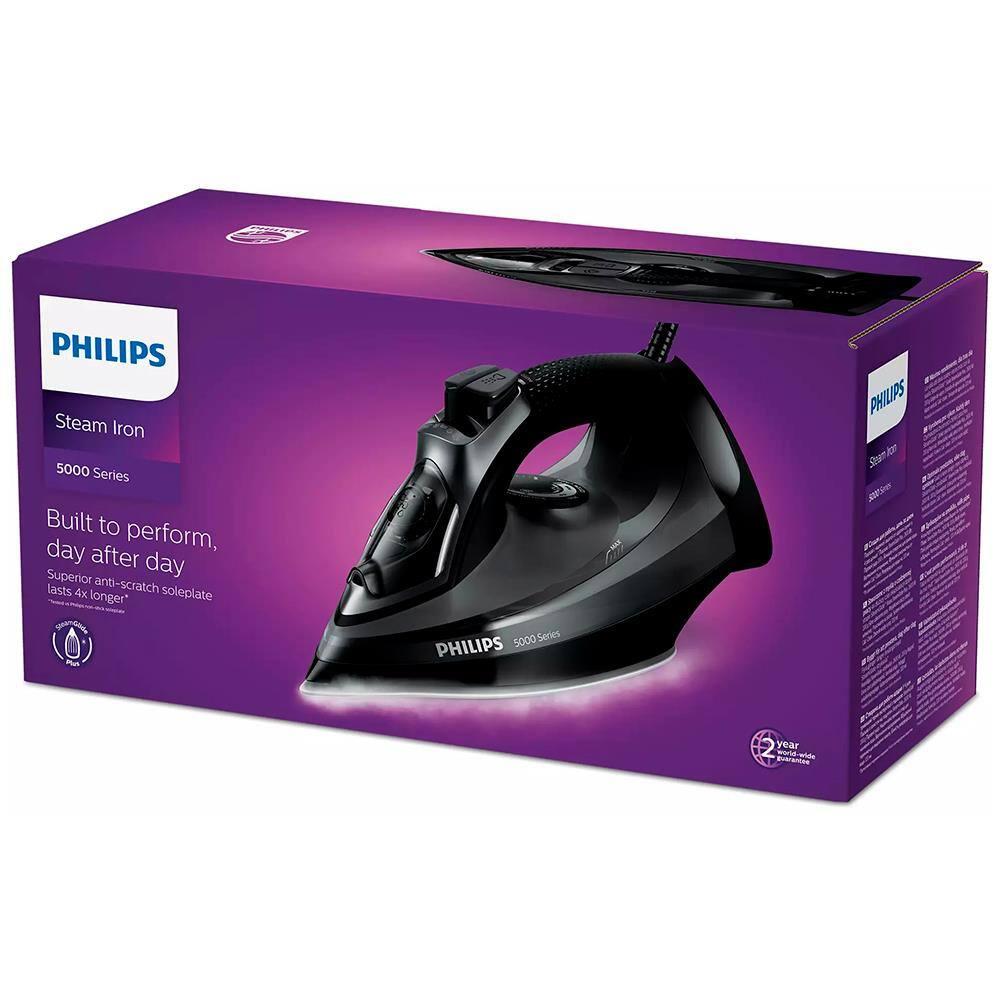 Ferro de Passar a Vapor Base SteamGlide Plus com Spray Philips Walita 5000 Series Preto 1470 W - 5