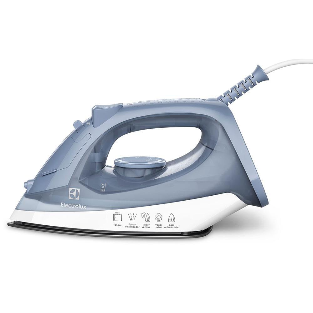 Ferro de Passar a Seco e Vapor Electrolux Efficient ESI10 Base Antiaderente Azul - 4