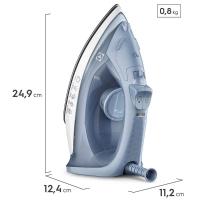 Ferro de Passar a Seco e Vapor Electrolux Efficient ESI10 Base Antiaderente Azul - 8