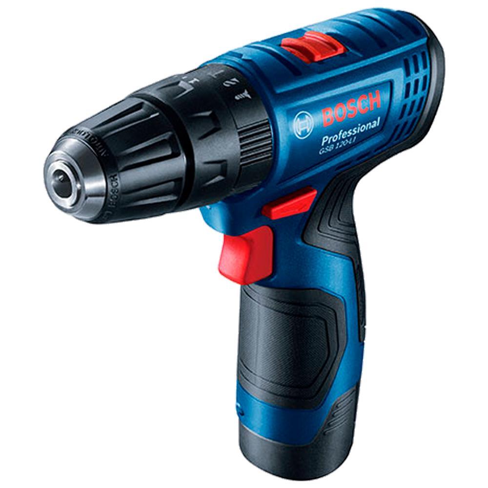 Parafusadeira/Furadeira de Impacto a Bateria Bosch GSB 120-LI 3/8" 12V com Carregador Bivolt e Maleta - 5