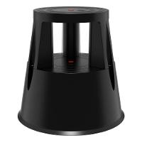 Escada Móvel FlashLimp com Rodízios – Preta - 1