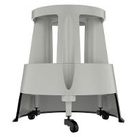 Escada Móvel FlashLimp com Rodízios – Cinza - 6