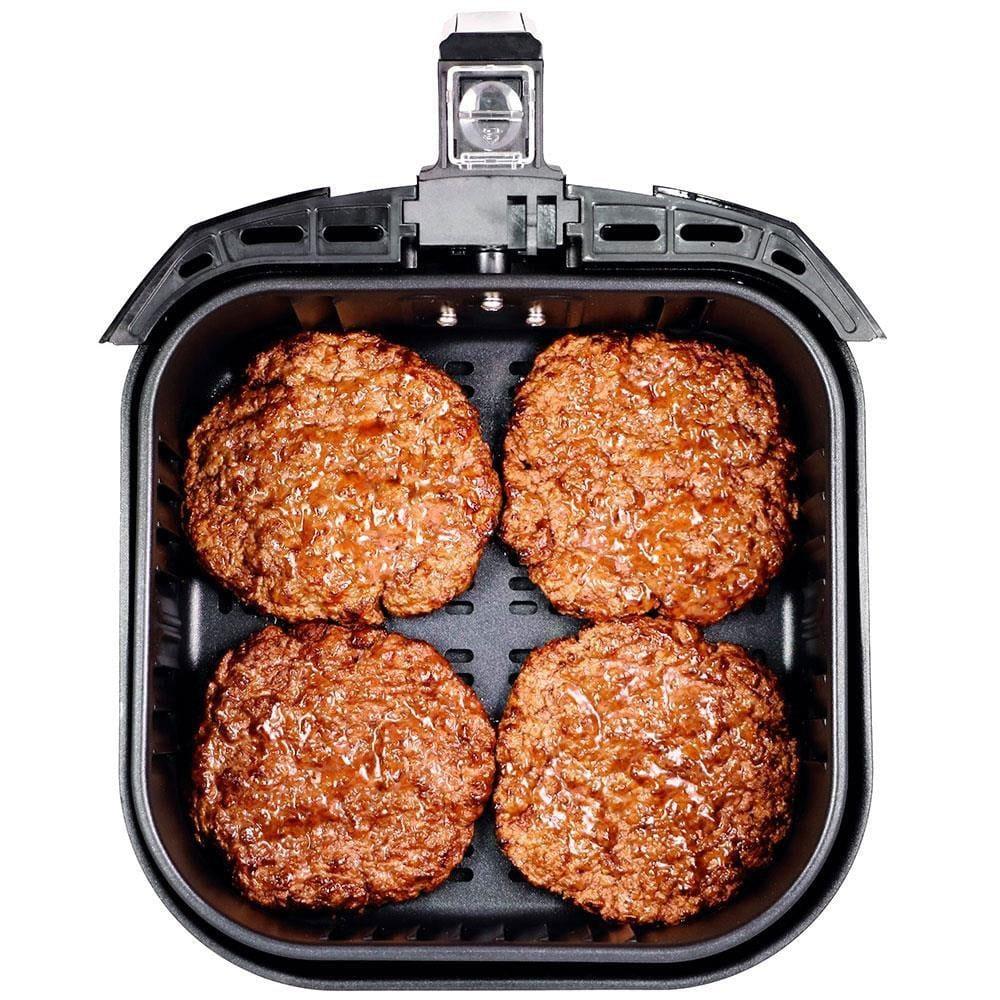 Fritadeira Elétrica Sem Óleo Air Fryer Mondial Grand Family AF-55I 5,5L – Preta/Inox - 9