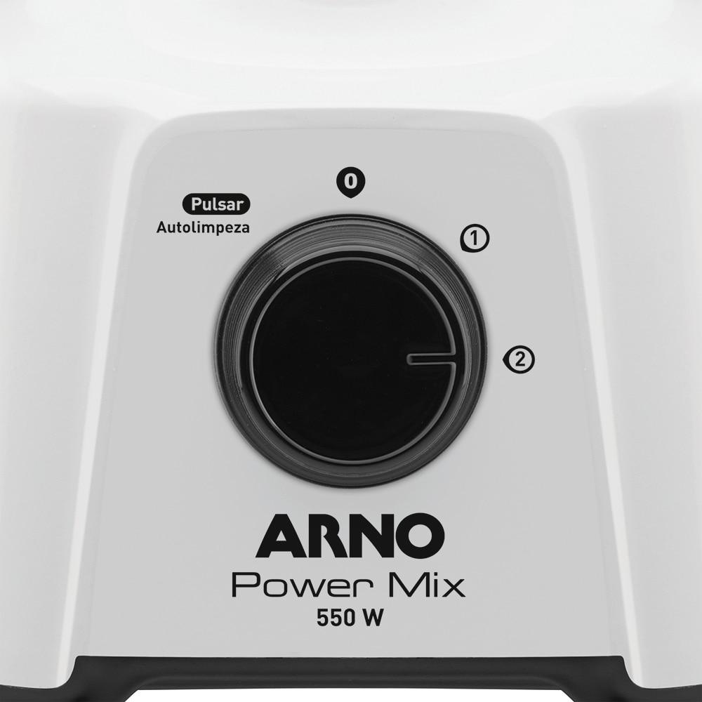 Liquidificador Arno Power Mix LQ12 com Função Pulsar 550W – Branco - 11