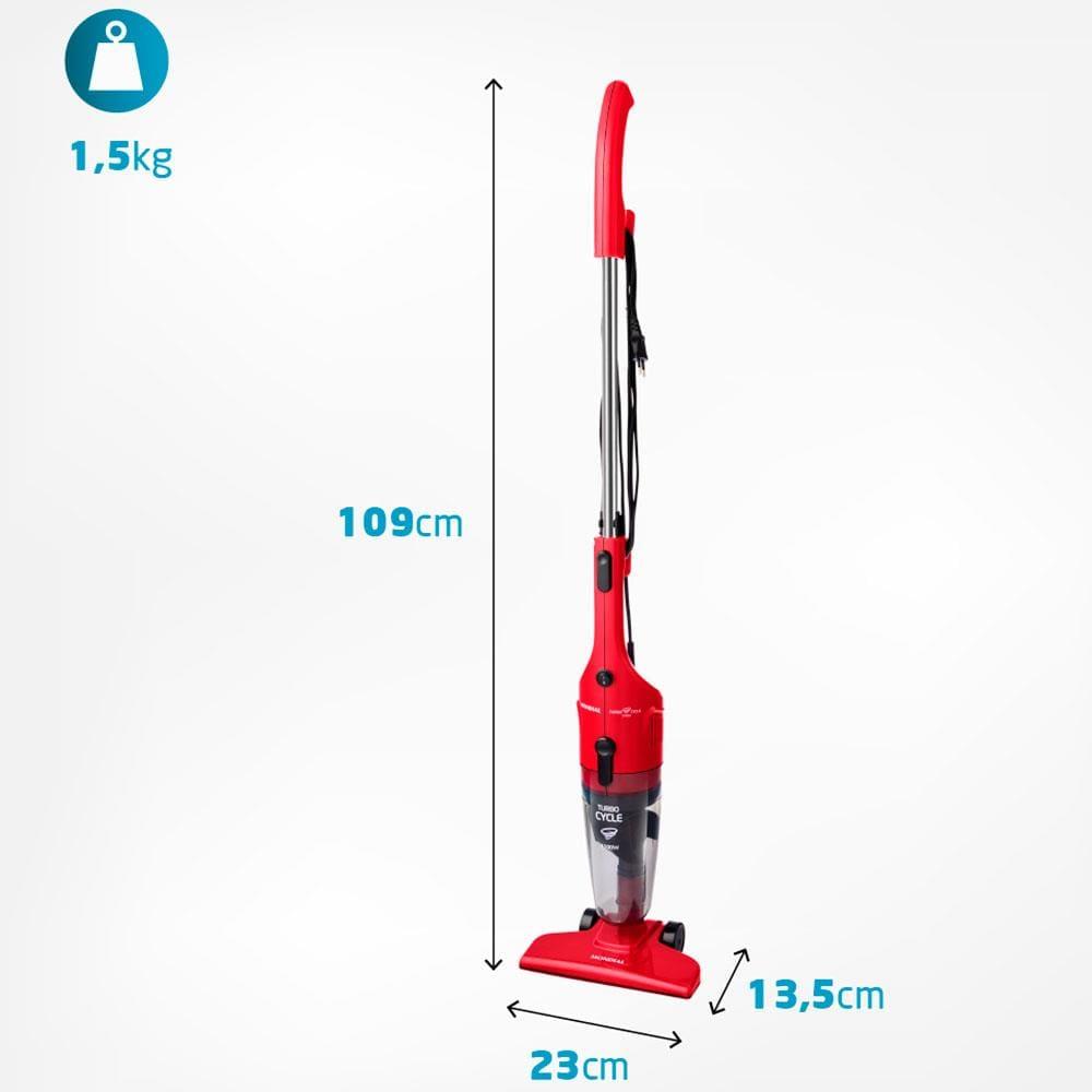 Aspirador de Pó Vertical 2 em 1 Mondial Turbo Cycle AP36 1100W - Vermelho - 6