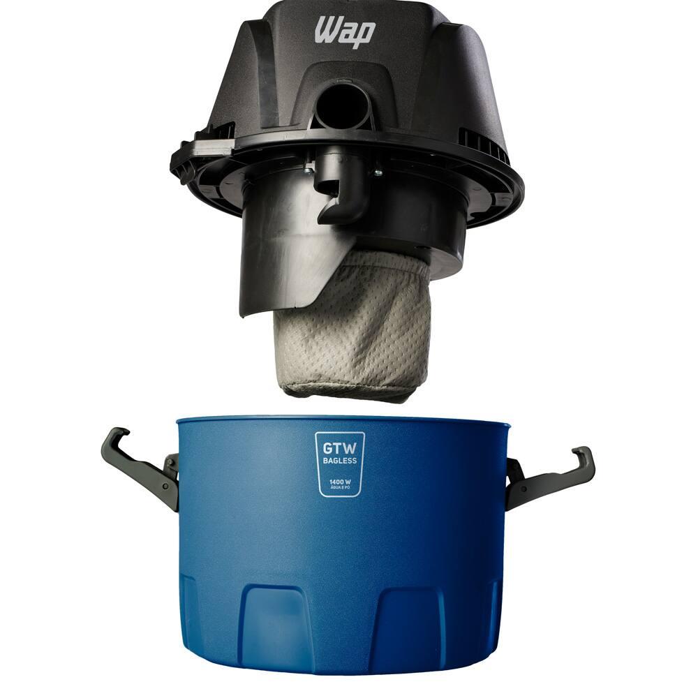 Aspirador de Água e Pó Wap GTW Bagless 1.400W Compacto 6 Litros com Soprador e Barril Portátil - 14