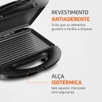 Sanduicheira Mondial Master Grill S-20 - Preto/Inox - 3