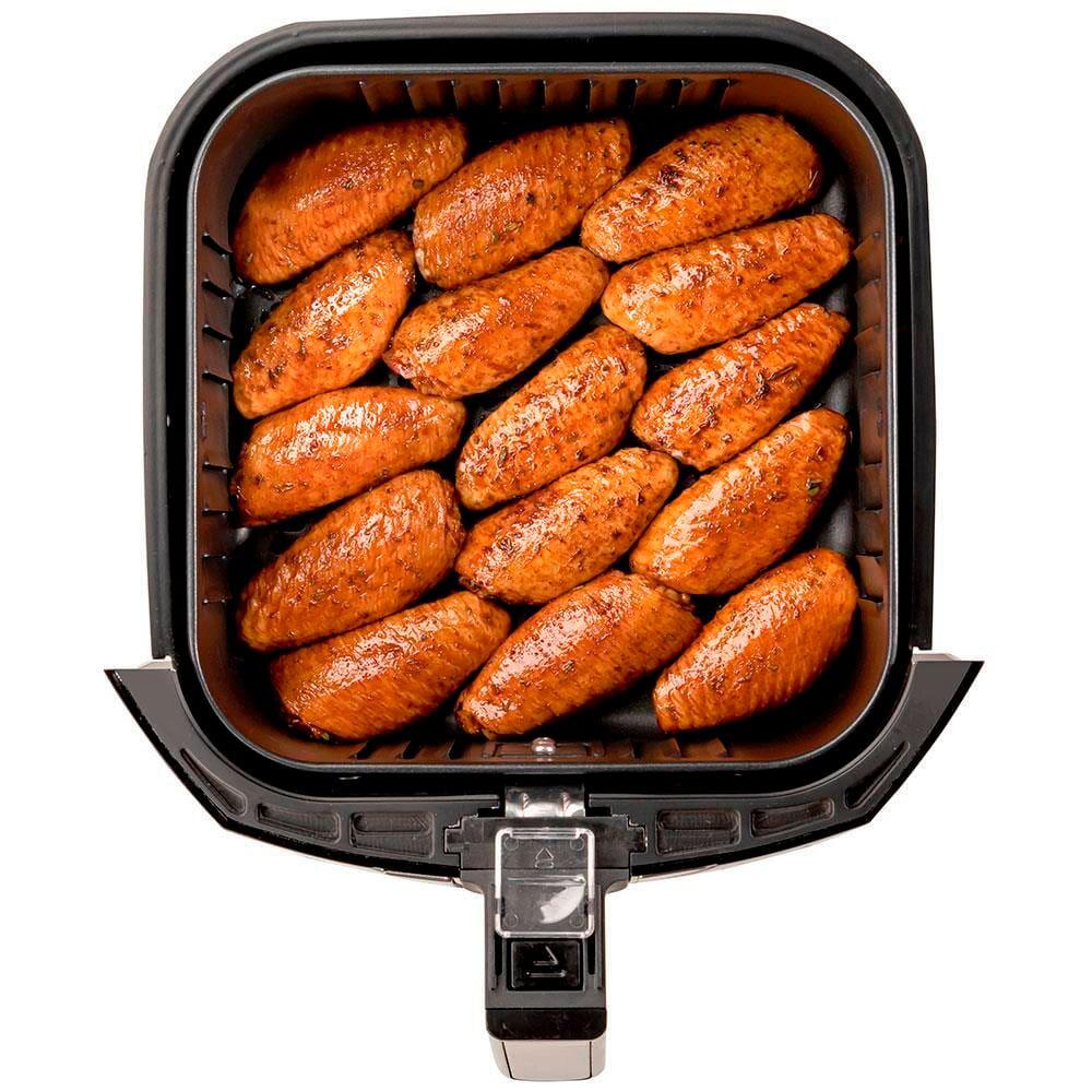 Fritadeira Elétrica Sem Óleo Air Fryer Mondial AFN40BI Family Inox 4L - Preta/Inox - 8