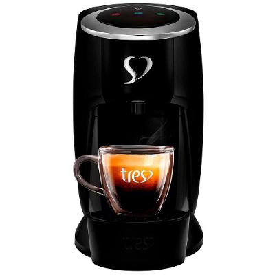 Cafeteira Espresso TRES Touch Automática Multibebidas - Preta