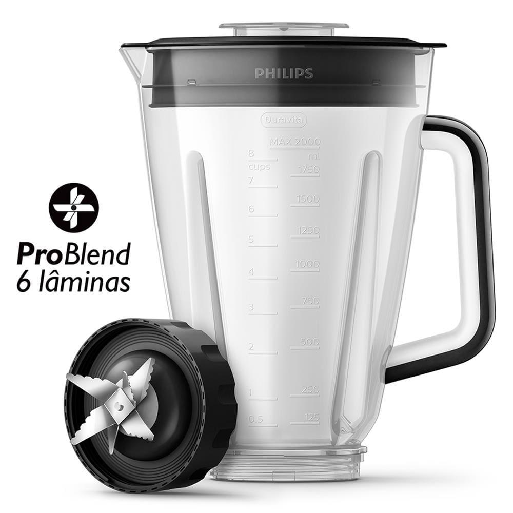 Liquidificador Philips Walita RI2244 Inox 1400W com 12 Velocidades - 4