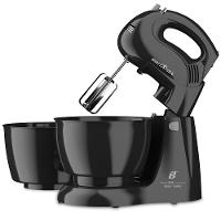 Batedeira Britânia Pérola 550 Turbo com 4 Velocidades e 2 Tigelas – Preta - 2