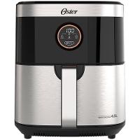 Fritadeira Elétrica Sem Óleo Air Fryer 2 em 1 Oster OFRT660 4,8L com Função Desidratar – Black Inox - 1