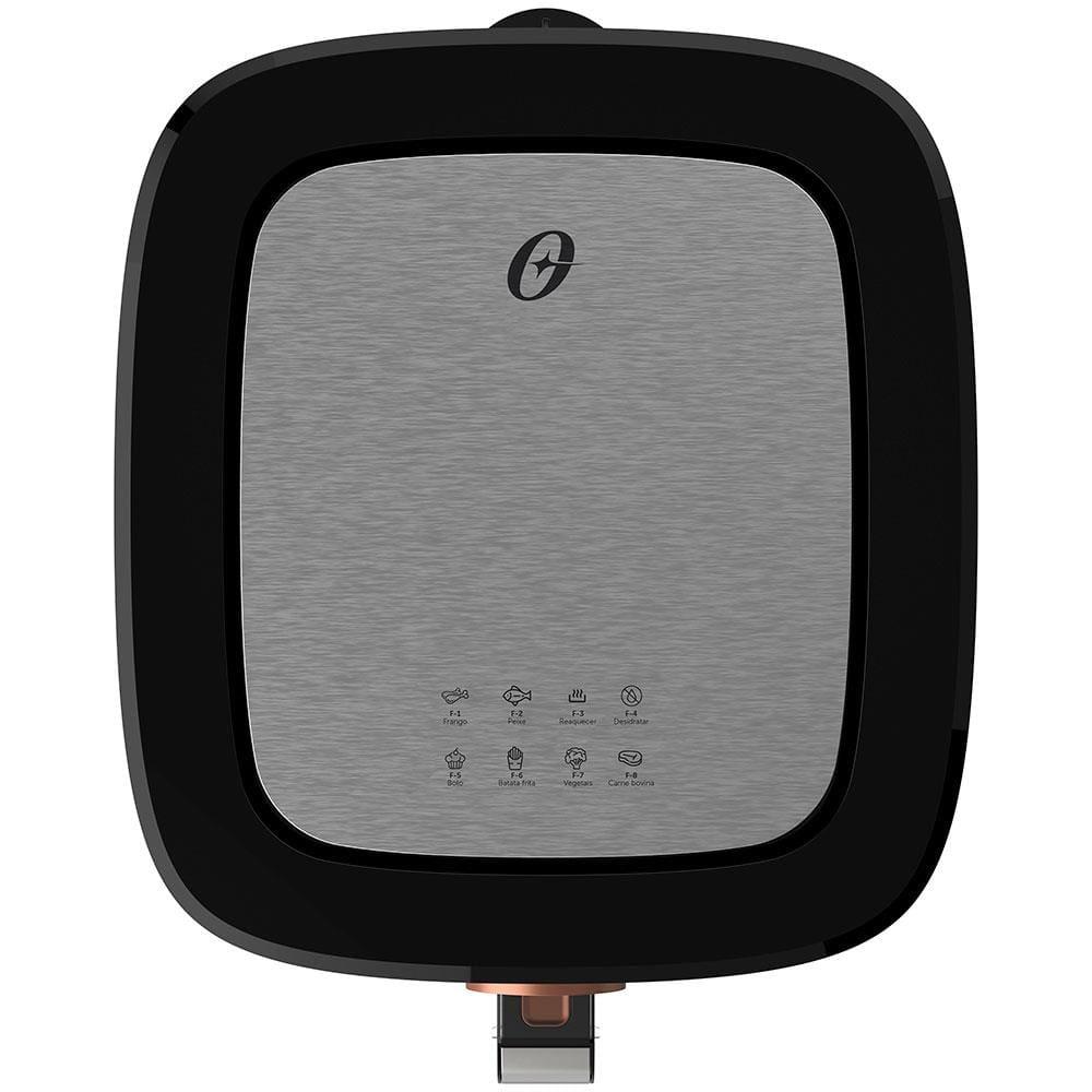 Fritadeira Elétrica Sem Óleo Air Fryer 2 em 1 Oster OFRT660 4,8L com Função Desidratar – Black Inox - 9