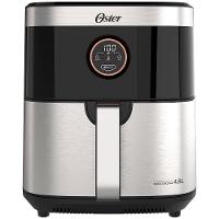 Fritadeira Elétrica Sem Óleo Air Fryer 2 em 1 Oster OFRT660 4,8L com Função Desidratar – Black Inox - 1